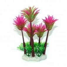 Plante artificiale acvariu palmieri 12*7*19 cm