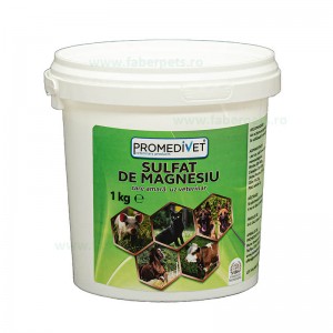 Sulfat de Magneziu pt animale, uz veterinar 1 Kg