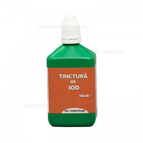 Tinctura de Iod solutie uz veterinar - 100 ml