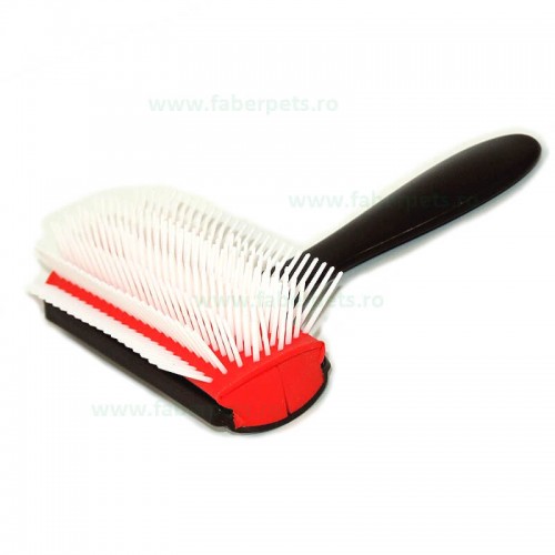 Tesala - perie cu dinti plastic si lungi 10 cm