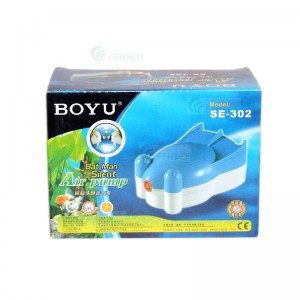 Pompa aer acvariu BOYU SE-302 2.5L/min 2.2W
