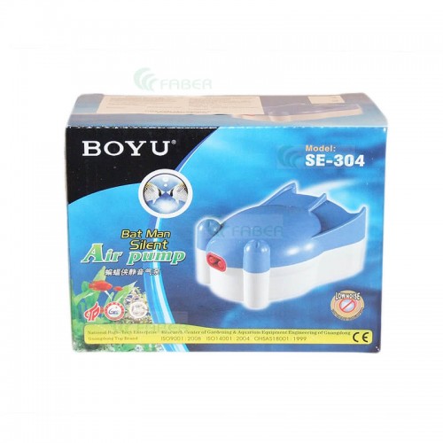 Pompa aer acvariu BOYU SE-304 2*2.5L/min 2.5W