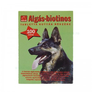 Tablete alge-biotina pentru caini